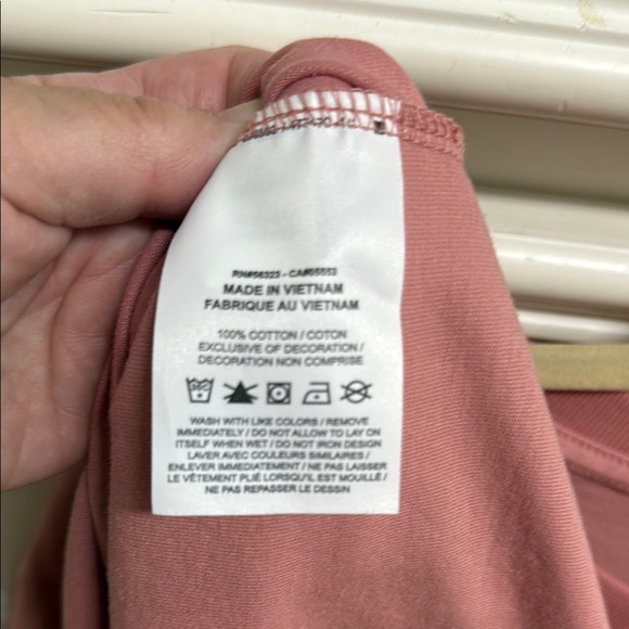 Jordan Pink Short Sleeve Tee Casual Fit, rose pink - Picture 5 of 5